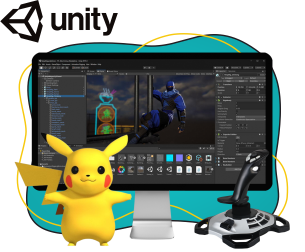 Мир трехмерных игр на Unity 3D - Школа программирования для детей, компьютерные курсы для школьников, начинающих и подростков - KIBERone г. Красноярск