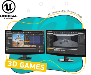 Unreal Engine 4. Игровой движок - Школа программирования для детей, компьютерные курсы для школьников, начинающих и подростков - KIBERone г. Красноярск