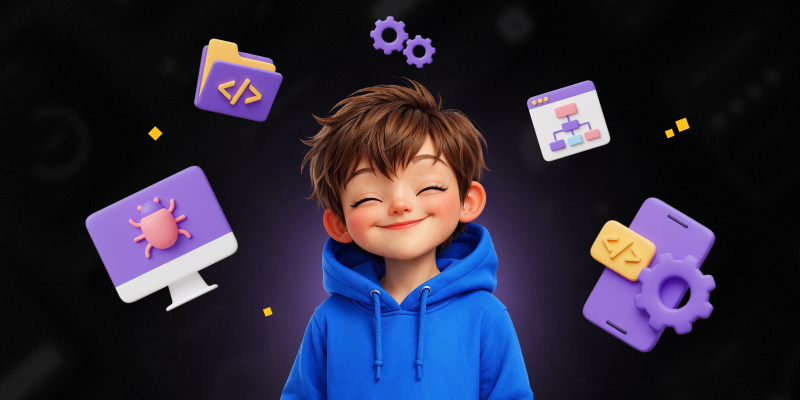 Идеальный сайт с нуля: код, дизайн и AI-помощник - КИБЕРшкола программирования для детей, компьютерные курсы для школьников, начинающих и подростков - KIBERone г. Красноярск